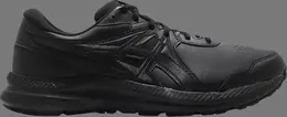 Кроссовки gel contend sl 4e wide 'core black' Asics, черный 1131a050 001 | black