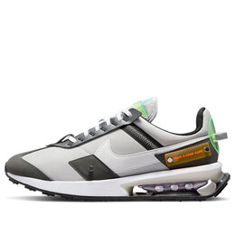 Кроссовки air max pre day Nike, серый do2334-011 | grey fog/white-white-green strike-digital pink-aurora green