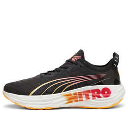 Кроссовки foreverrun nitro 'black sun stream' Puma, черный 309703-01 | black/sun stream/sunset glow