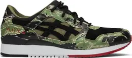 Кроссовки atmos x gel lyte 3 'green tiger camo' Asics, зеленый 0001499 | green