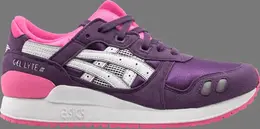 Кроссовки gel lyte 3 gs 'purple white' Asics, фиолетовый c5a4n 3301 | purple