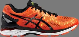 Лимитированные кроссовки gel kayano 23 lite show 'flame orange' Asics, апельсин t646n 0990 | orange