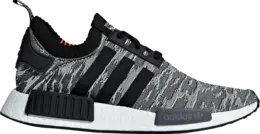 Мужские кроссовки Adidas NMD R1 Primeknit, черный/темно-серый cq2444 | black