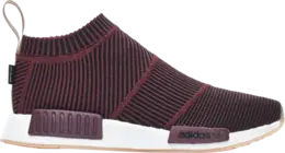 Кроссовки Adidas Sneakersnstuff x NMD_CS1 Primeknit Gore-Tex 'Burgundy', красный aq0364 | red