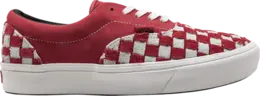 Кеды Vans Era LX ComfyCush Hairy Checkerboard - Racing Red, красный vn0a45jyvnq | red