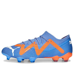 Кроссовки future ultimate low fg/ag 'blue glimmer ultra orange' Puma, синий 107169-01 | blue glimmer/white/ultra orange