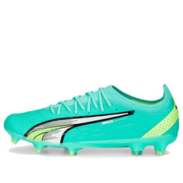 Кроссовки ultra ultimate fg ag football boots 'electric peppermint' Puma, зеленый 107163-03 | electric peppermint / puma white / fast yellow
