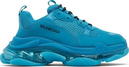 Кроссовки Balenciaga Triple S Sneaker Clear Sole - Blue, синий 541624 w2ga1 4810 | blue