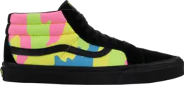 Кеды Vans Sk8-Mid Reissue Neon Camo, разноцветный vn0a3mv8ulx | multi-color