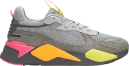 Кроссовки Puma RS-X Highlighter High Rise Ultra Grey, серый 384710 01 | grey