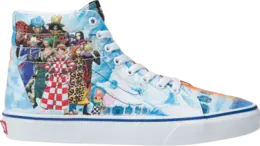 Кеды Vans One Piece x Sk8-Hi Punk Hazard, синий vn0007ns448 | blue