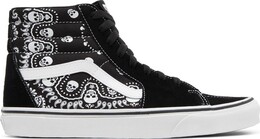 Кеды Vans Sk8-Hi Bandana - Black, черный vn0a32qgd9s | black