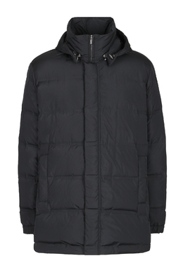 CORTIGIANI: Синий пуховик 