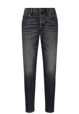 DOLCE&GABBANA: Зауженные джинсы 