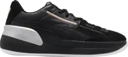 Кроссовки Puma Clyde Hardwood Metallic Black, черный 194044 01 | black