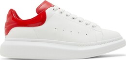 Кроссовки Alexander McQueen Oversized Sneaker White Lust Red, белый 682399 wib92 9676 | white