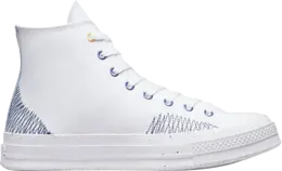 Кроссовки Converse Chuck 70 High Stitched, белый a00408c | white