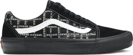 Кеды Vans Supreme x Old Skool Pro Logo Pattern - Black, черный vn0a45jc2yw | black