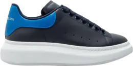Кроссовки Alexander McQueen Oversized Sneaker Navy Ocean Blue, синий 734216 whgp5 4638 | blue