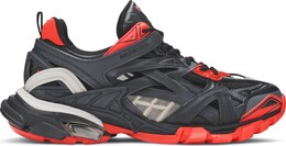 Кроссовки Balenciaga Track.2 Trainer Black Red Grey, красный 568614 w2gn3 1350 | red