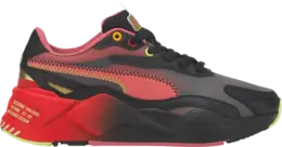Кроссовки Puma Sonic x RS-X Jr Black High Risk Red, черный 374318 01 | black