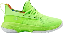 Кроссовки Under Armour Sour Patch Kids x Curry 7 PS Lime, зеленый 3022114 302 | green