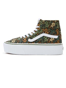 Высокие кроссовки Vans, оливковый/безин 10579122 | olive/petrol