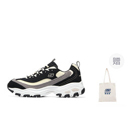 Кроссовки Skechers D"Lites 1.0 Chunky Sneakers Men Low-top, черный/белый 237153-bknt-套装 | black/white