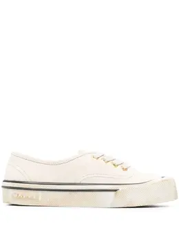 Bally faded suede low-top sneakers 20325470