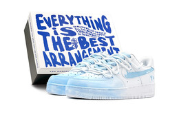 Мужские кроссовки для скейтбординга Nike Air Force 1, Light Blue cw2288-111(team88-冰蓝莫吉托s-box) | light blue