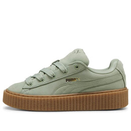 Кроссовки x fenty creeper phatty 'earth tone pack - green fog' Puma, зеленый 399865-02 | green fog/gold/gum