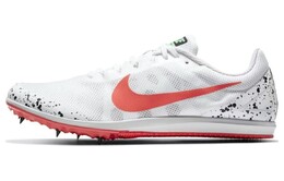 Кроссовки Nike Zoom Rival D 10 White Flash Crimson, белый 907566-100 | white