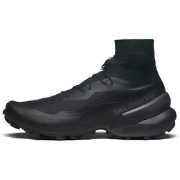 Кроссовки унисекс средней высоты, черные Salomon l47515500 | black