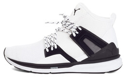 Кроссовки Bog Limitless Running унисекс средней высоты, белые/черные Puma 363126-02