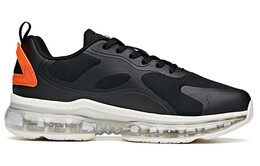 Кроссовки мужские низкие черные/флуоресцентные супер-оранжевые Anta 912125503-3