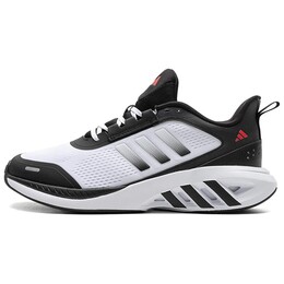 Кроссовки унисекс низкие черные серебристые белые Adidas ih6037 | black silver white