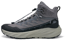 Кроссовки мужские высокие черные/серые Kappa k0ex5mc77cj-1123 | stone ash