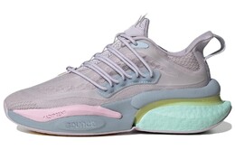 Кроссовки Adidas Alphaboost V1 Silver Dawn Orchid Fusion Almost Yellow Women's ie9731