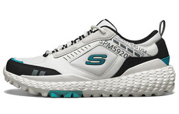 Кроссовки Monster Running Shoes Men Low-top White/Black/Green Skechers 51715-wbk