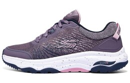 Кроссовки Skechers Go Walk Arch Fit Wild Purple White Women's, фиолетовый 124448-mve | purple
