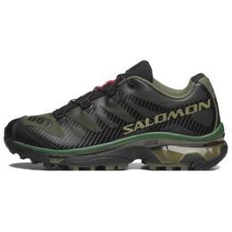 Кроссовки XT-4 унисекс с низким верхом, цвет черный/зеленый Salomon l47568500 | black/green
