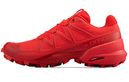 Кроссовки Speedcross 5 мужские низкие красные Salomon 406843