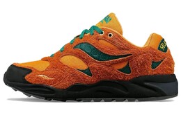 Кроссовки Saucony Colour Plus Companie X Grid Shadow 2 'Forest Wander', оранжевый/зеленый s70822-2 | orange/green