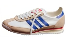 Кроссовки Adidas SL72 OG White Royal Red, коричневый jh8647 | beige/brown