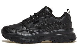 Кроссовки Wood Block Running унисекс с низким верхом черного цвета Fila 1rm02259e_001 | black