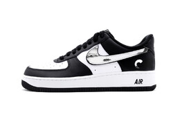 Кастомизированные кроссовки Nike Air Force 1 Skateboarding Shoes Unisex, черный/белый dv0788-001(team140-孤舟) | black/white