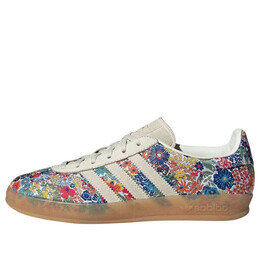 Кроссовки gazelle indoor 'liberty london floral embroidery' Adidas, мультиколор jp5309 | off/white/multi