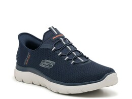 Кроссовки-слипоны мужские Skechers Summit, темно-синий 565395 | navy