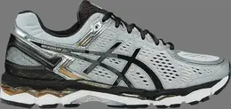 Кроссовки gel kayano 22 'silver black gold' Asics, серебряный t547n 9390 | silver