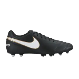 Кроссовки Nike Tiempo Rio 3 FG 'Black', черный 819233 010 | black